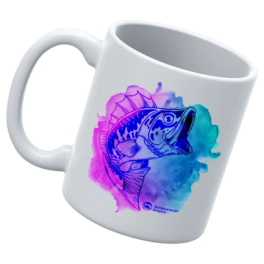 Watercolor Fishing 11oz Mug